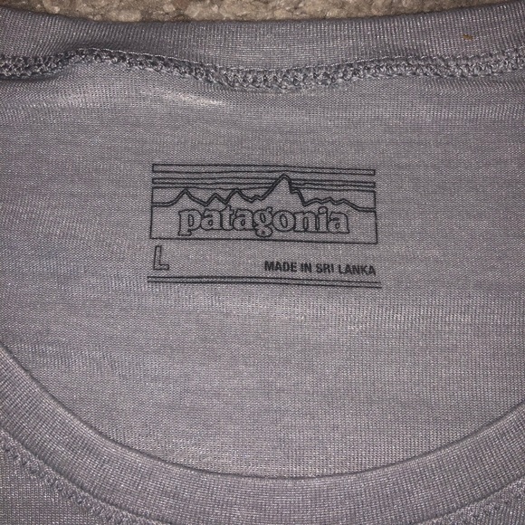 Womens Patagonia Summer T-shirt Gray Size L - Picture 3 of 5